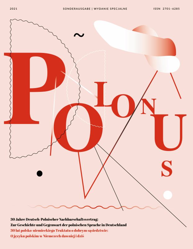 Zeitschrift Polonus / Sonderausgabe / Gestaltung / Satz