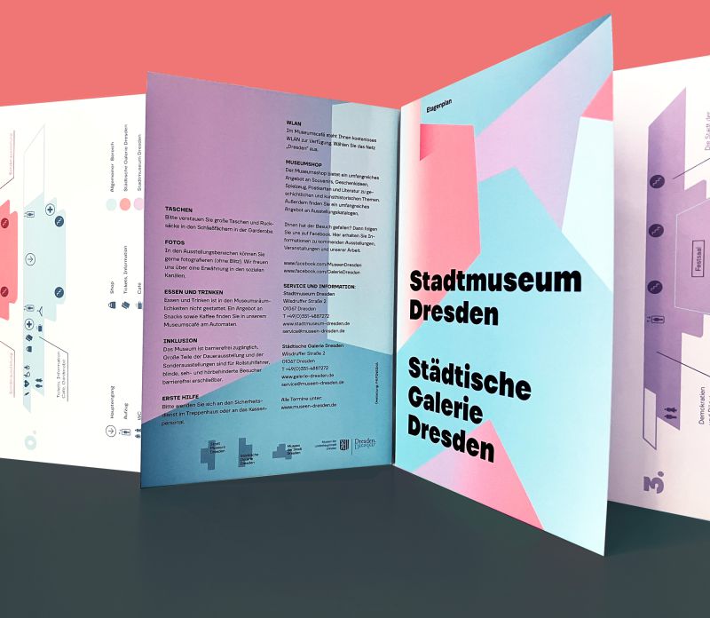 Etagenplan / Flyer / Museender Stadt Dresden