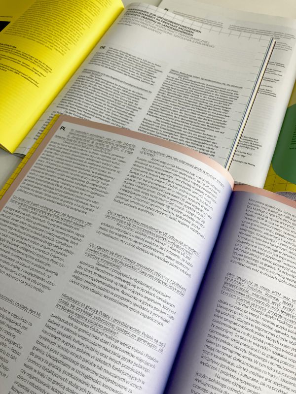 Zeitschrift Polonus / Innenseiten / Gestaltung und Satz