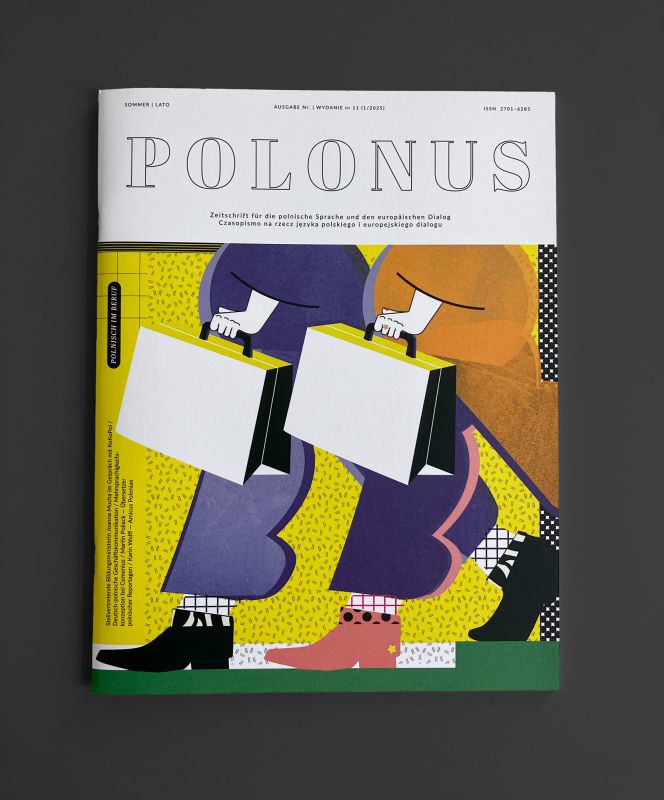 Zeitschrift Polonus / Gestaltung / Satz / Titelillustration