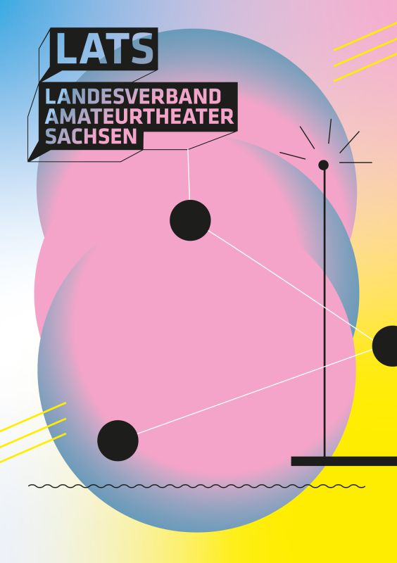 Landesverband Amateurtheater Sachsen / Flyer / CI