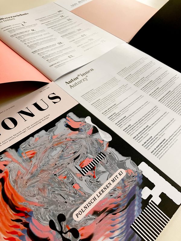 Zeitschrift Polonus Gestaltung / Satz / Titelillustration