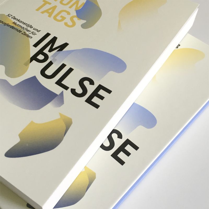 Montags-Impulse / Buch / Gestaltung, Satz, Covergrafik