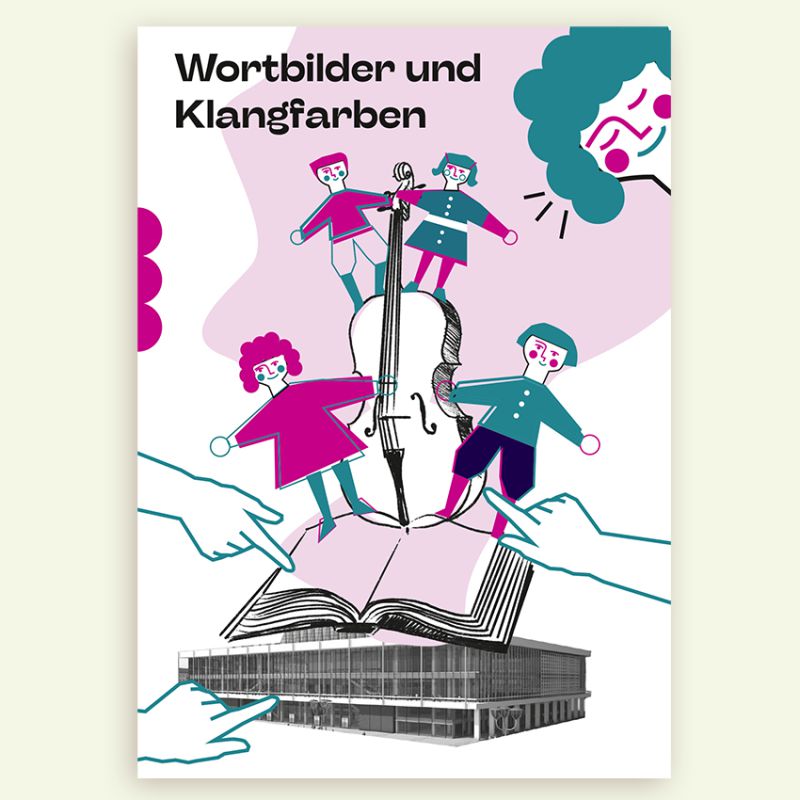 Postkartengestaltung und Illustration / Städtische Bibliotheken Dresden